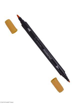 Аквамаркер двусторонний тёмно-жёлтый Сонет 150121-4/1/6