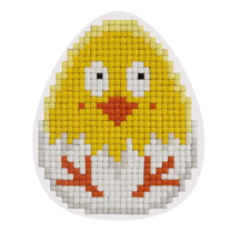 Алмазная вышивка магнит 8х6,5см. ФРЕЯ "Цыпленок" ALVM-029/1